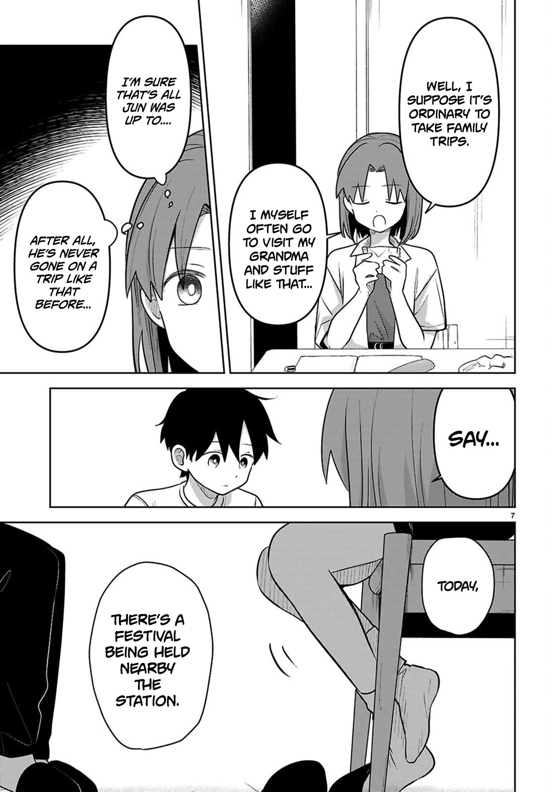 Ainosenbiki: A Story of Getting a Mommy After Doing Sugar Mama Dating chapter 11 page 7