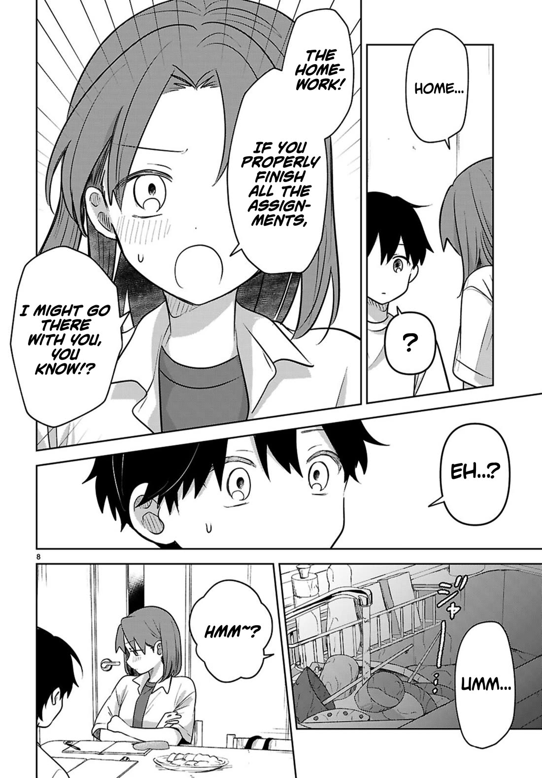 Ainosenbiki: A Story of Getting a Mommy After Doing Sugar Mama Dating chapter 11 page 8