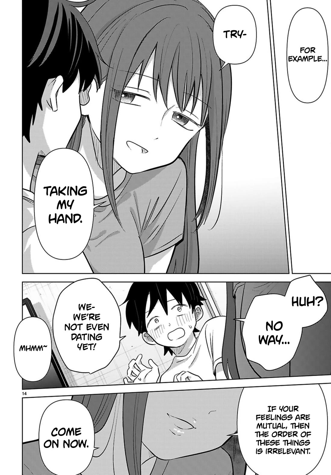 Ainosenbiki: A Story of Getting a Mommy After Doing Sugar Mama Dating chapter 12 page 14