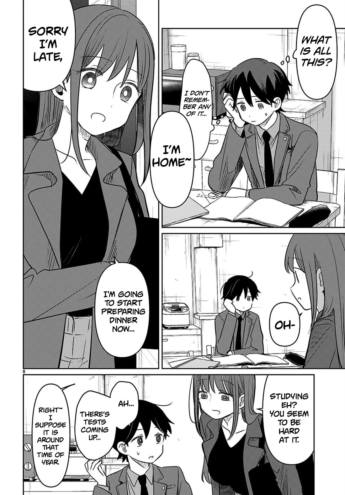 Ainosenbiki: A Story of Getting a Mommy After Doing Sugar Mama Dating chapter 6 page 8