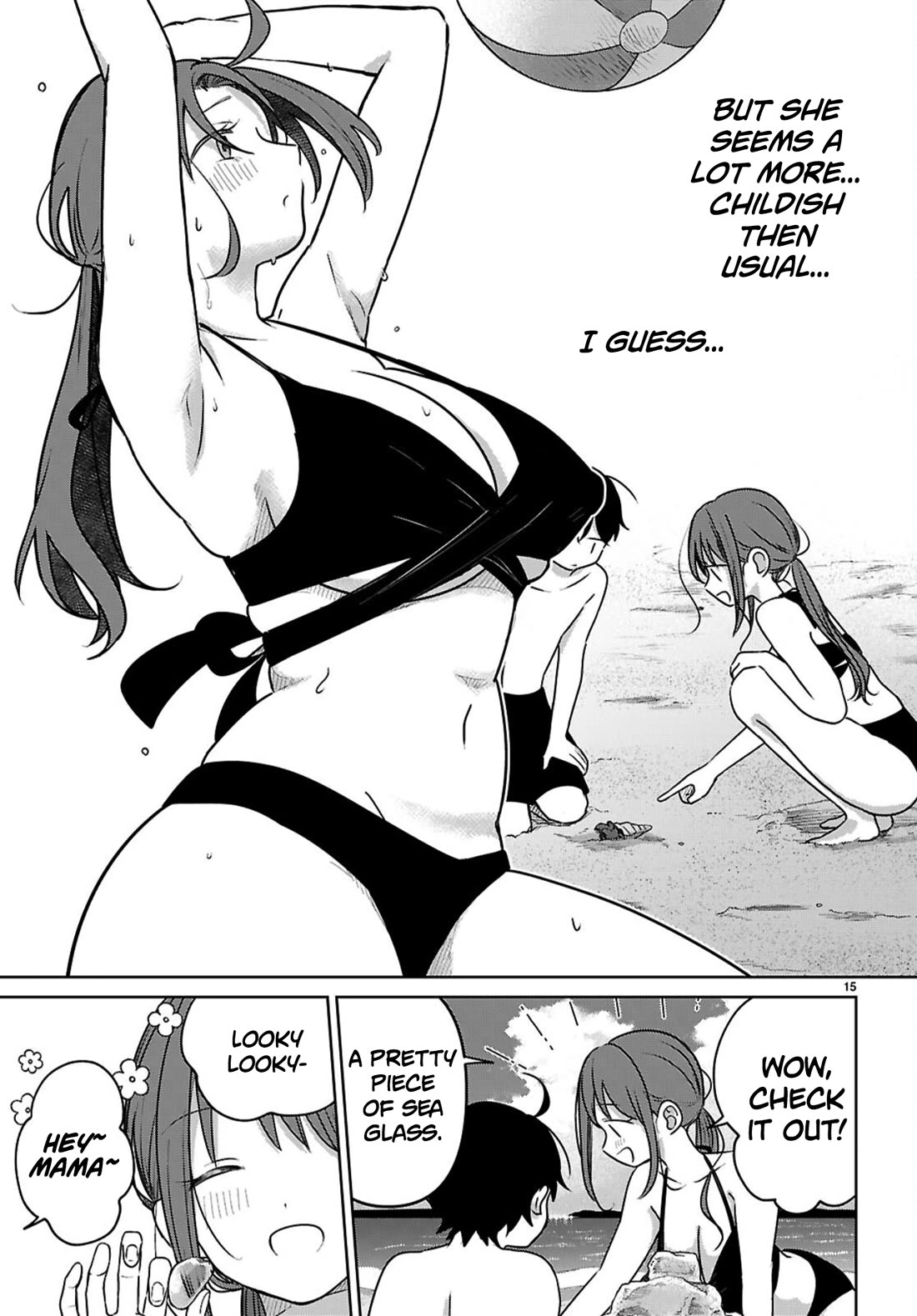 Ainosenbiki: A Story of Getting a Mommy After Doing Sugar Mama Dating chapter 9 page 15