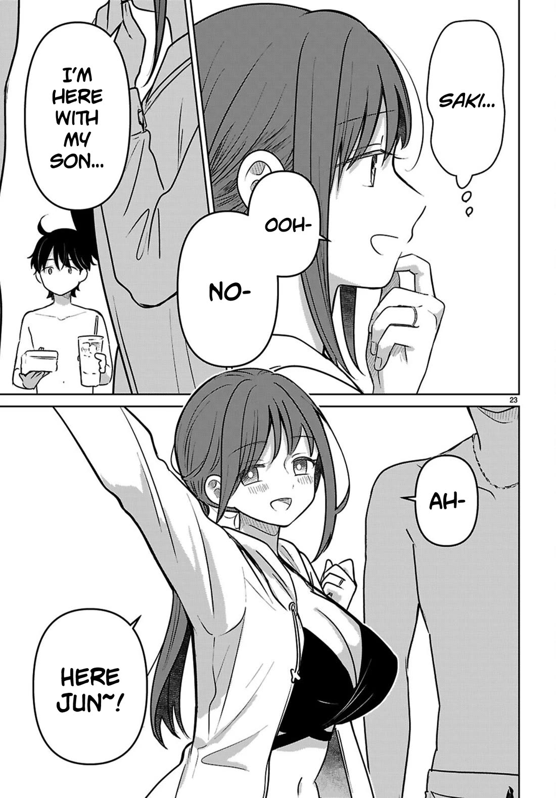 Ainosenbiki: A Story of Getting a Mommy After Doing Sugar Mama Dating chapter 9 page 23