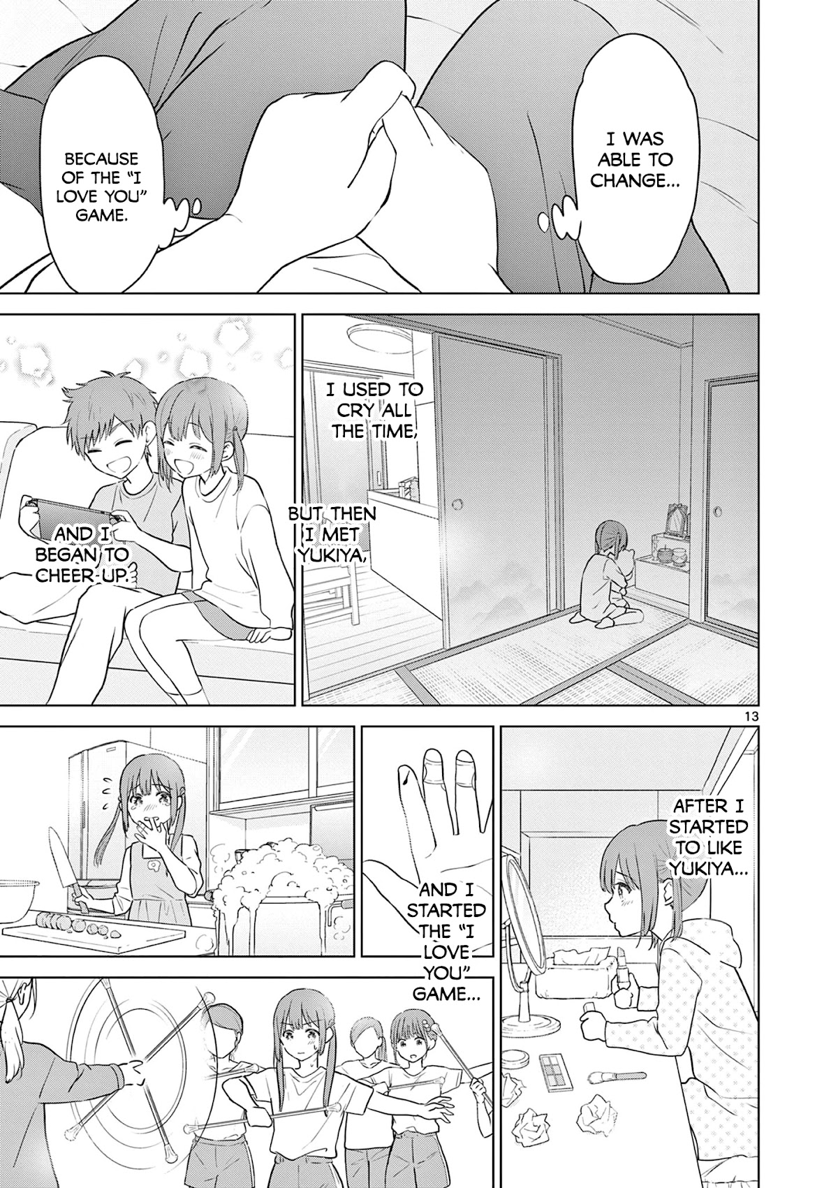 Aishiteru Game wo Owarasetai chapter 18 page 13