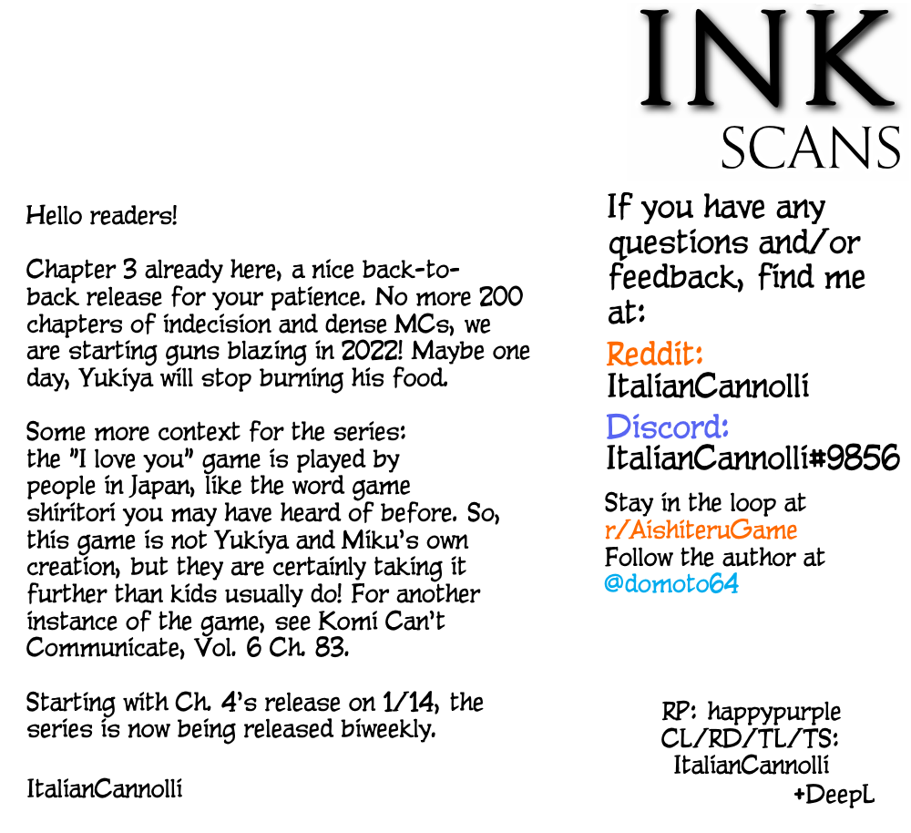 Aishiteru Game wo Owarasetai chapter 3 page 21