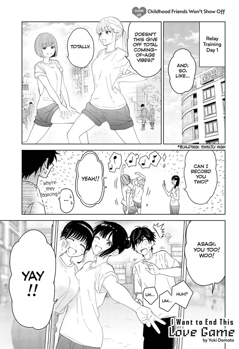 Aishiteru Game wo Owarasetai chapter 48 page 1