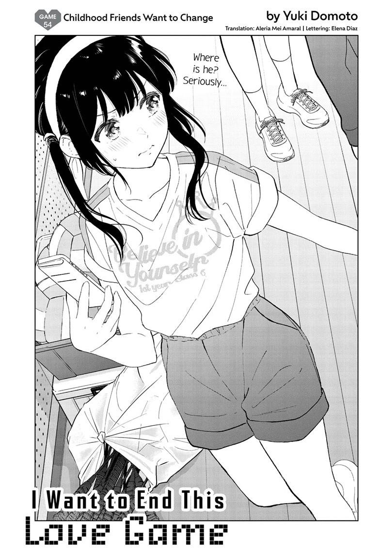 Aishiteru Game wo Owarasetai chapter 54 page 3