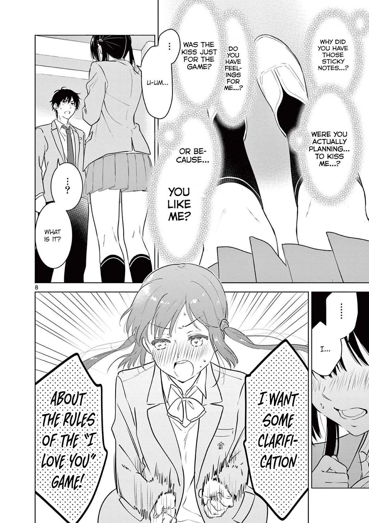 Aishiteru Game wo Owarasetai chapter 8 page 9