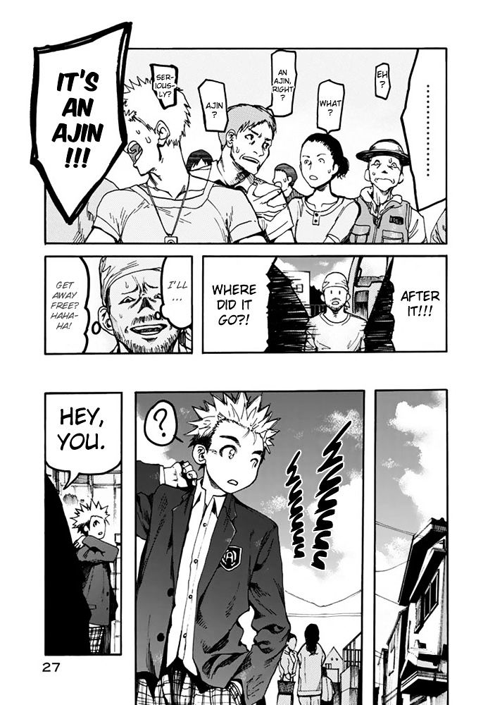 Ajin: Demi-Human chapter 1 page 27