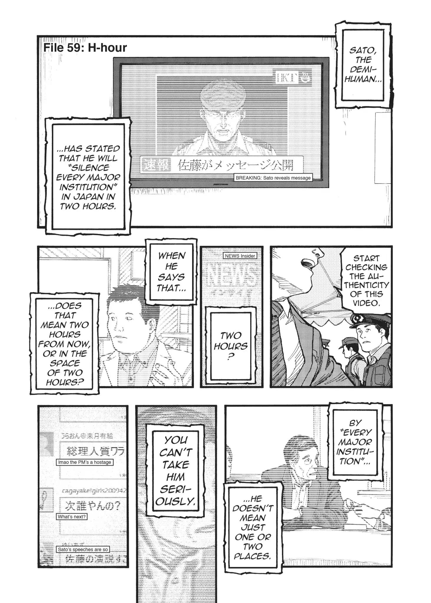 Ajin: Demi-Human chapter 59 page 1