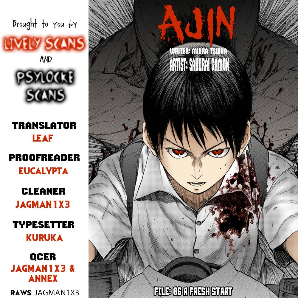Ajin: Demi-Human chapter 6 page 1