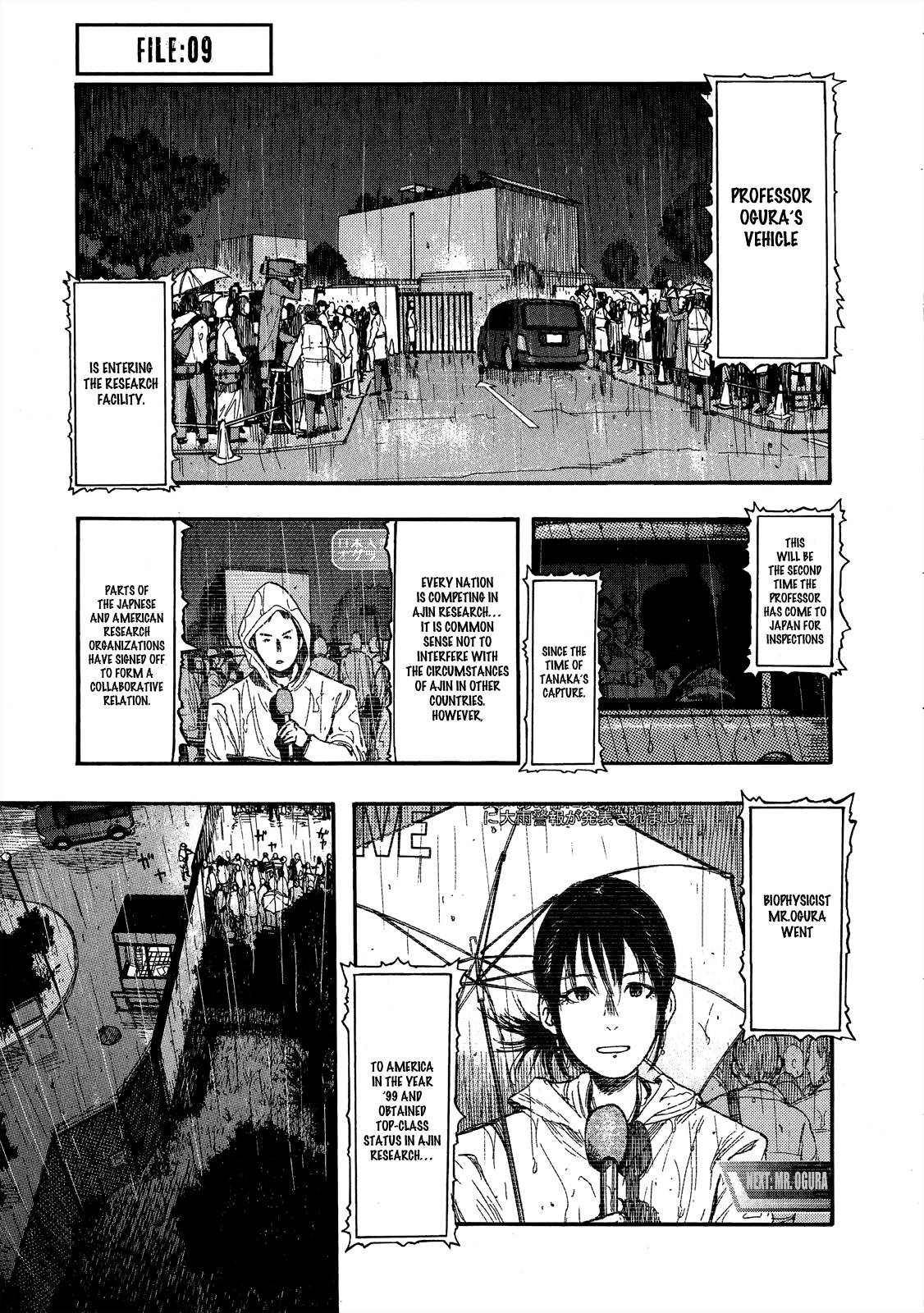 Ajin: Demi-Human chapter 9 page 1