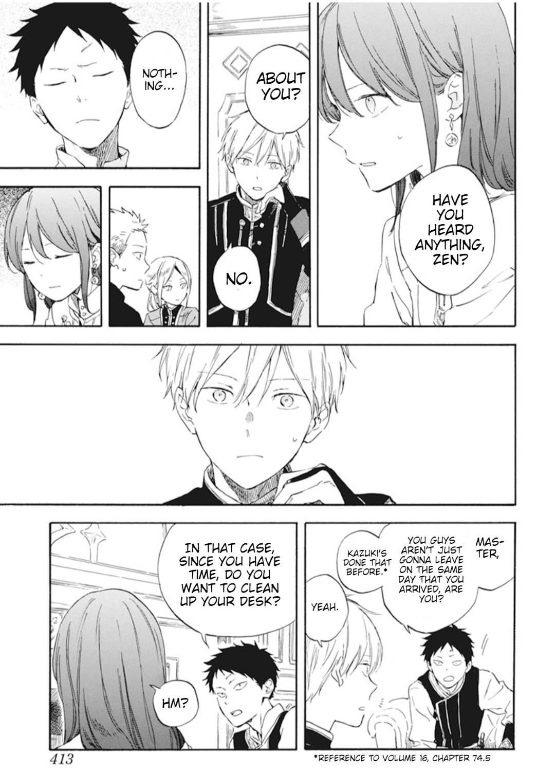 Akagami no Shirayukihime chapter 129 page 13