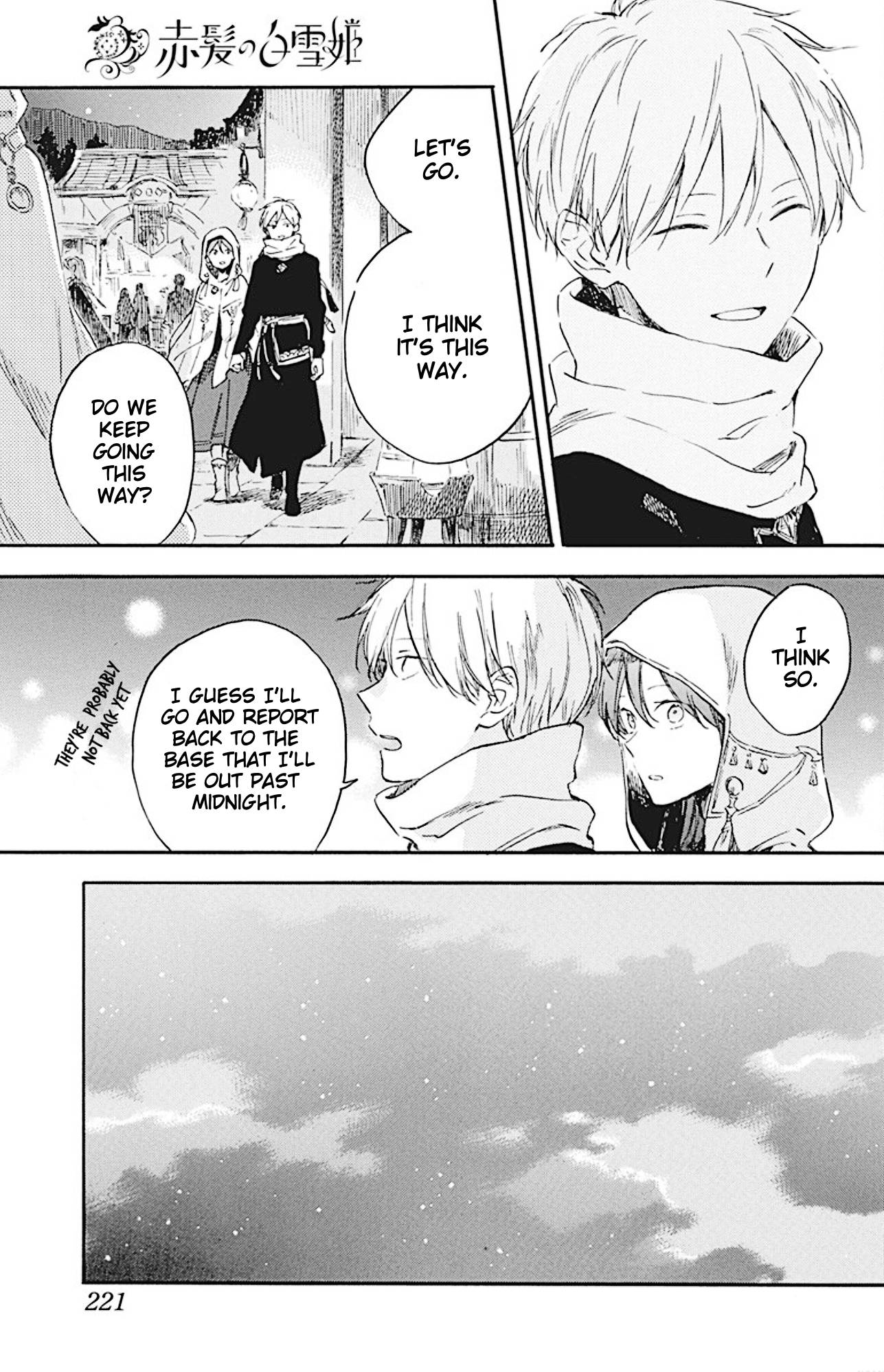 Akagami no Shirayukihime chapter 132 page 4