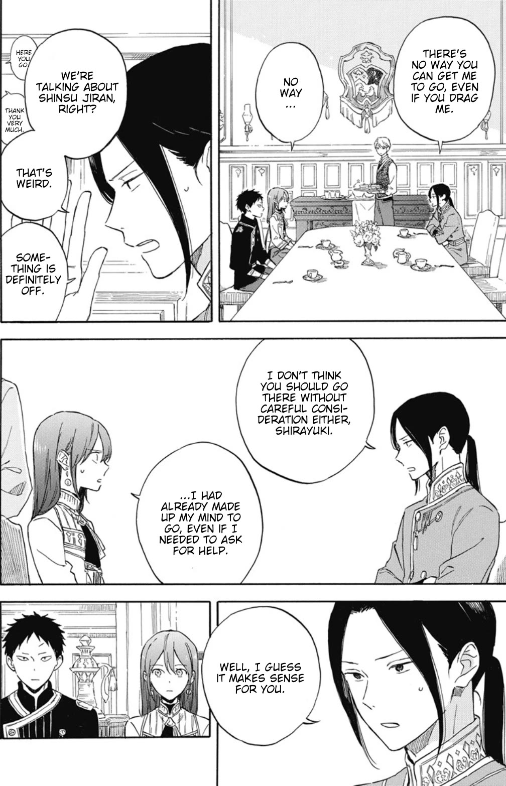 Akagami no Shirayukihime chapter 134 page 16