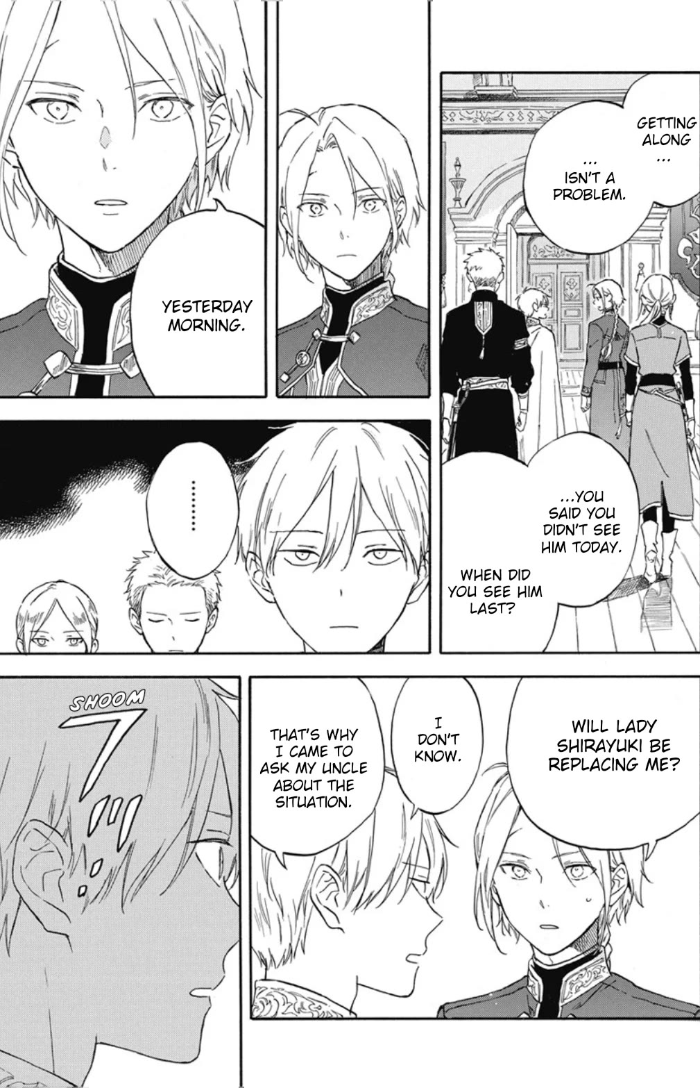 Akagami no Shirayukihime chapter 134 page 5