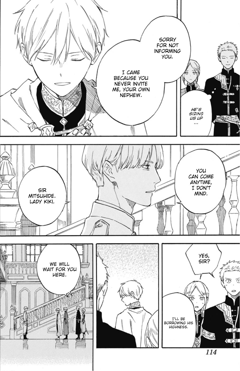 Akagami no Shirayukihime chapter 134 page 8