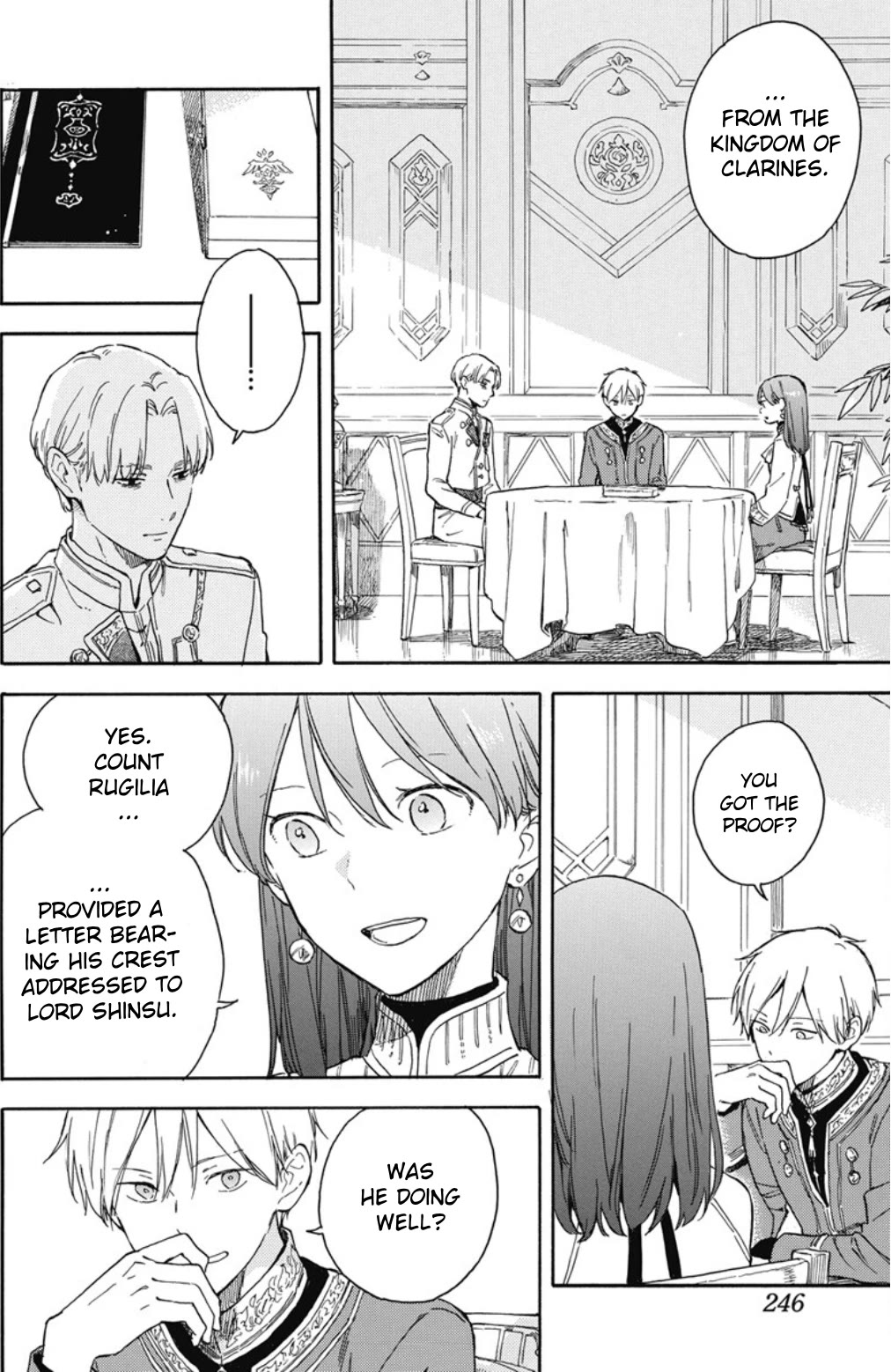 Akagami no Shirayukihime chapter 135 page 4