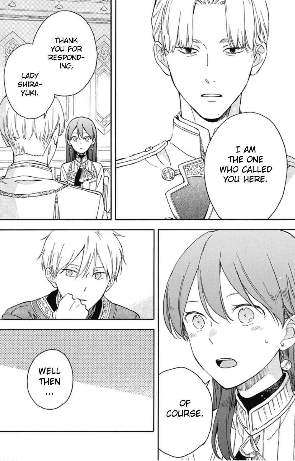 Akagami no Shirayukihime chapter 135 page 6