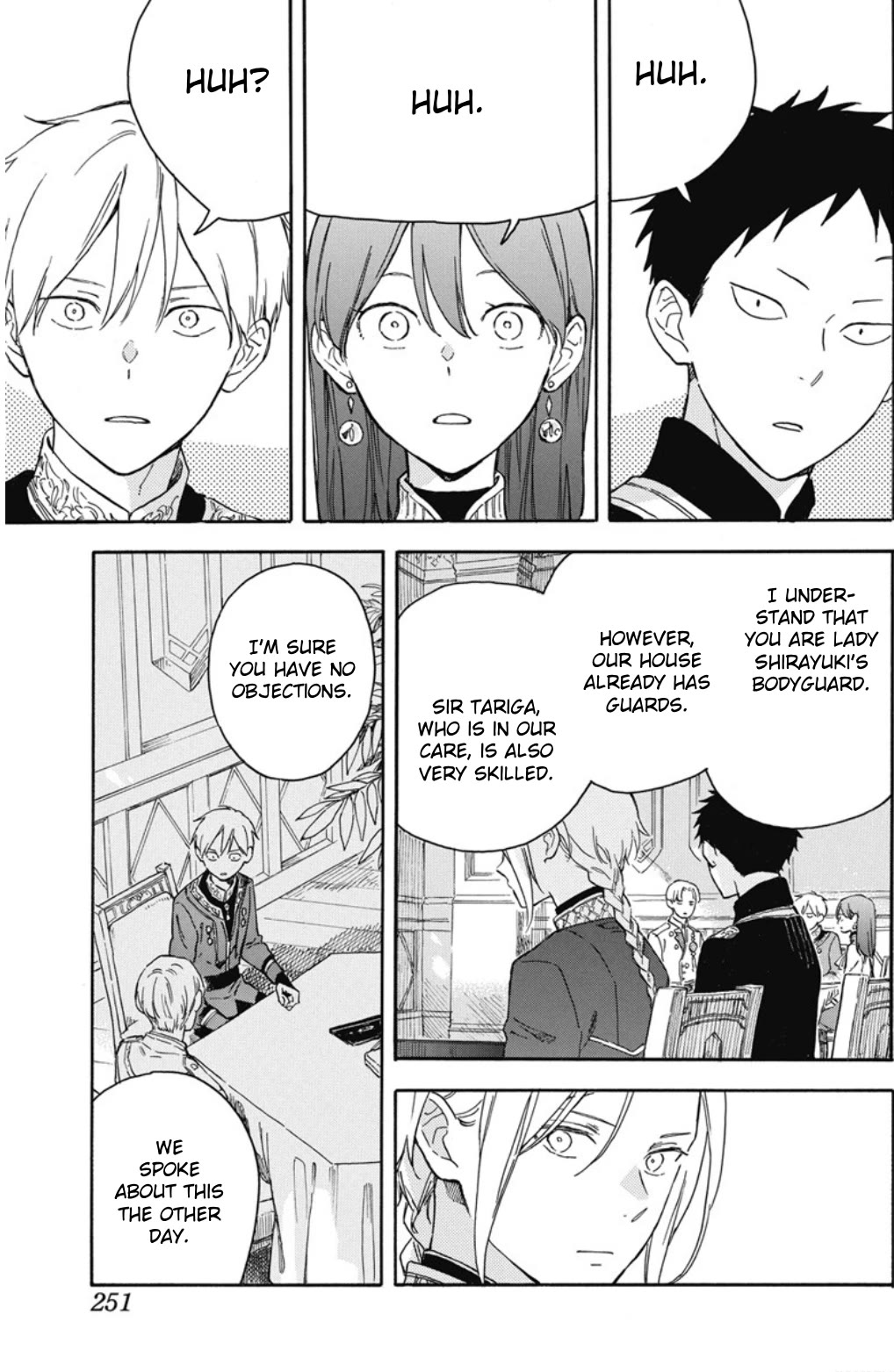 Akagami no Shirayukihime chapter 135 page 9