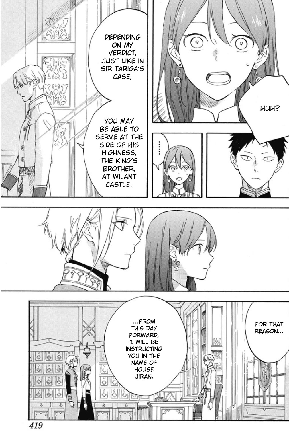 Akagami no Shirayukihime chapter 137 page 14