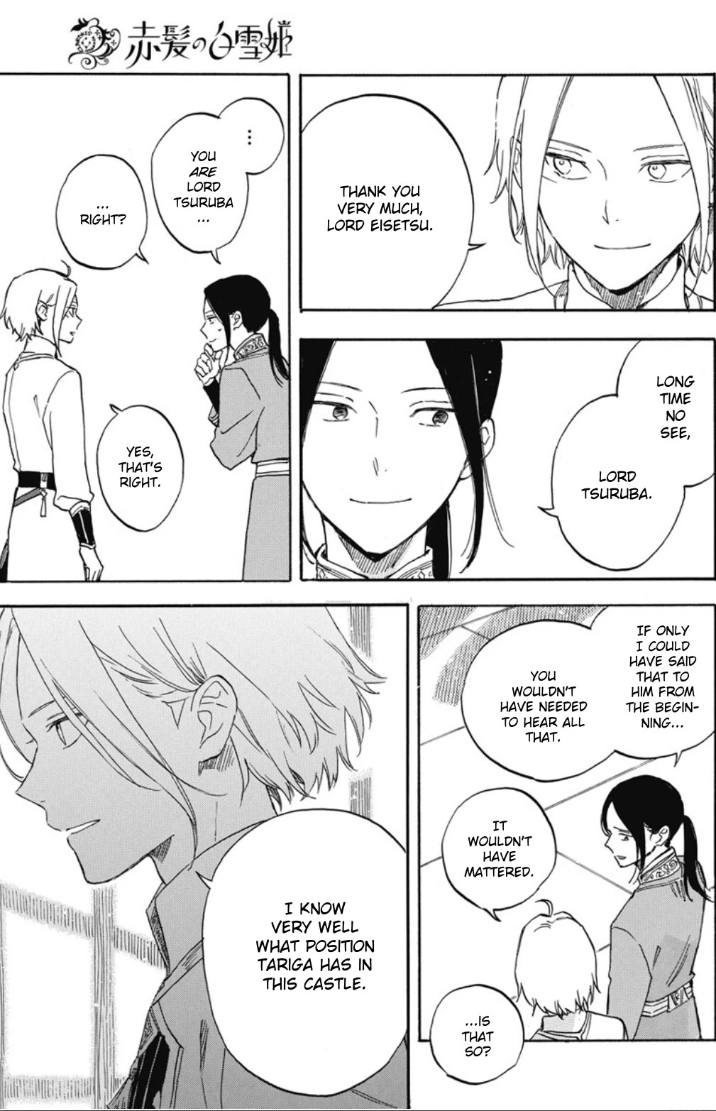 Akagami no Shirayukihime chapter 138 page 8