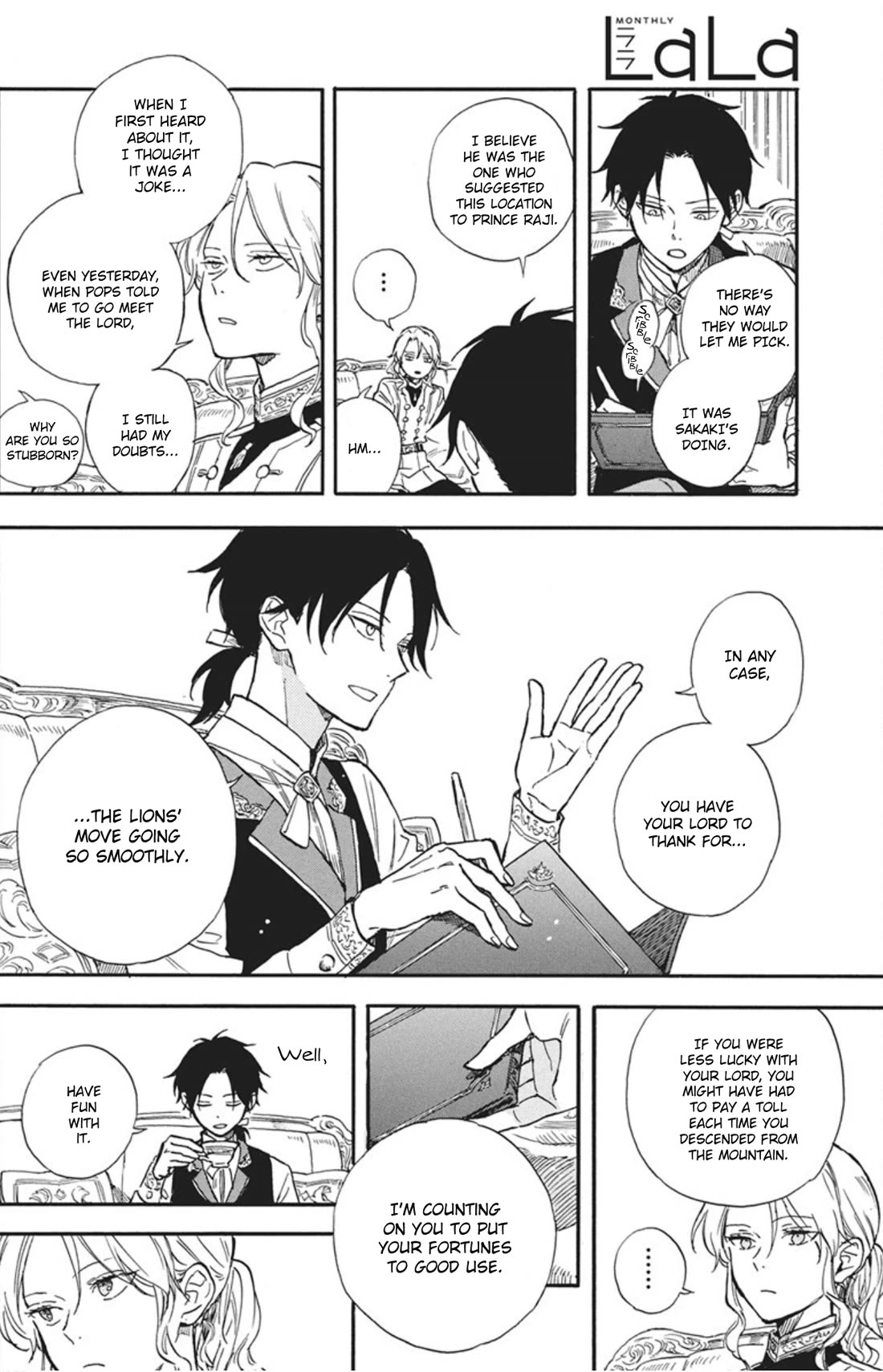 Akagami no Shirayukihime chapter 140.5 page 4