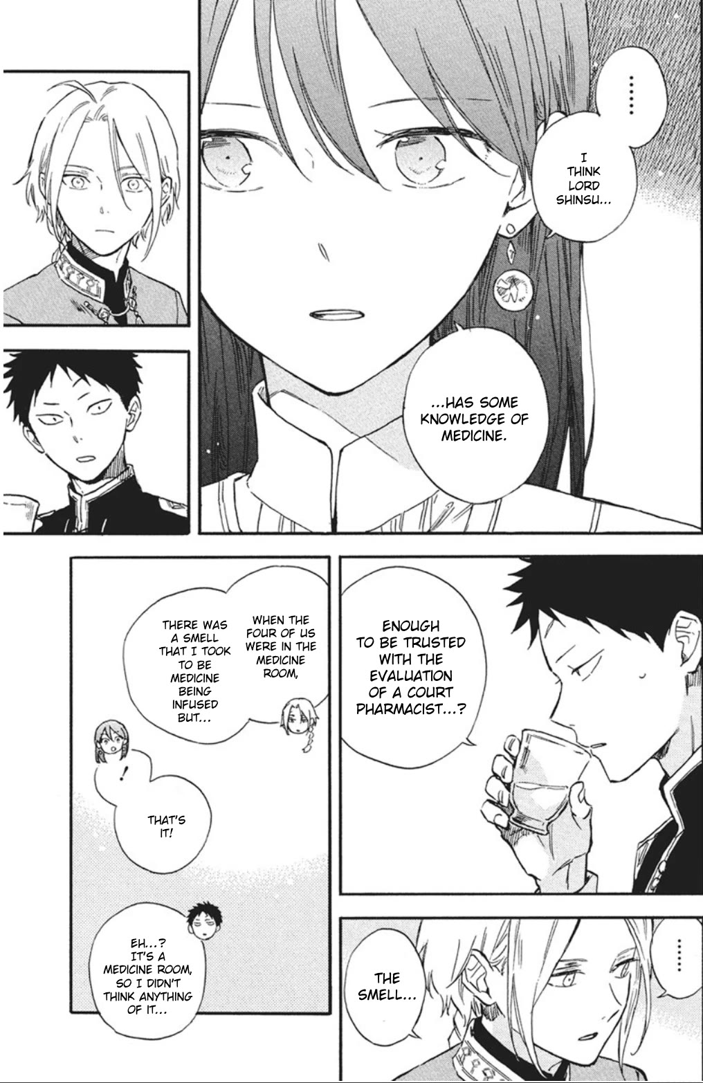 Akagami no Shirayukihime chapter 140 page 7