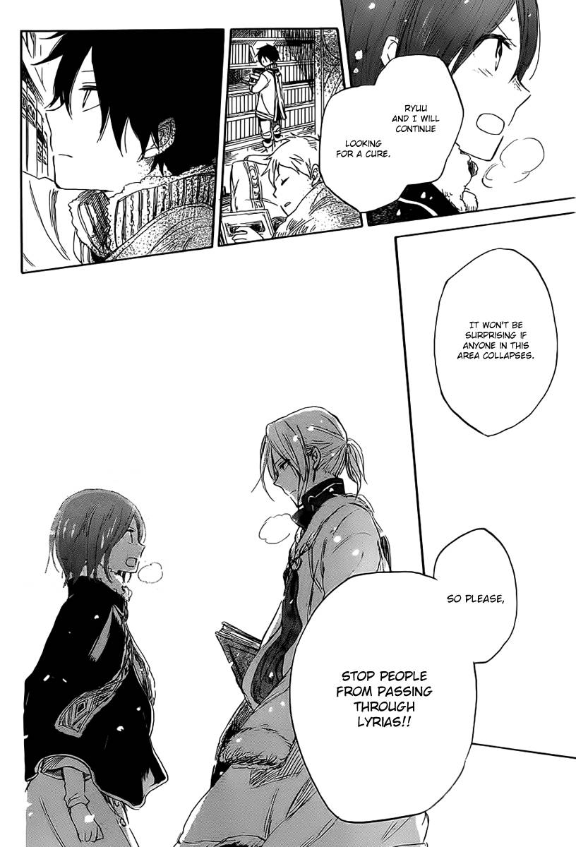 Akagami no Shirayukihime chapter 35 page 28