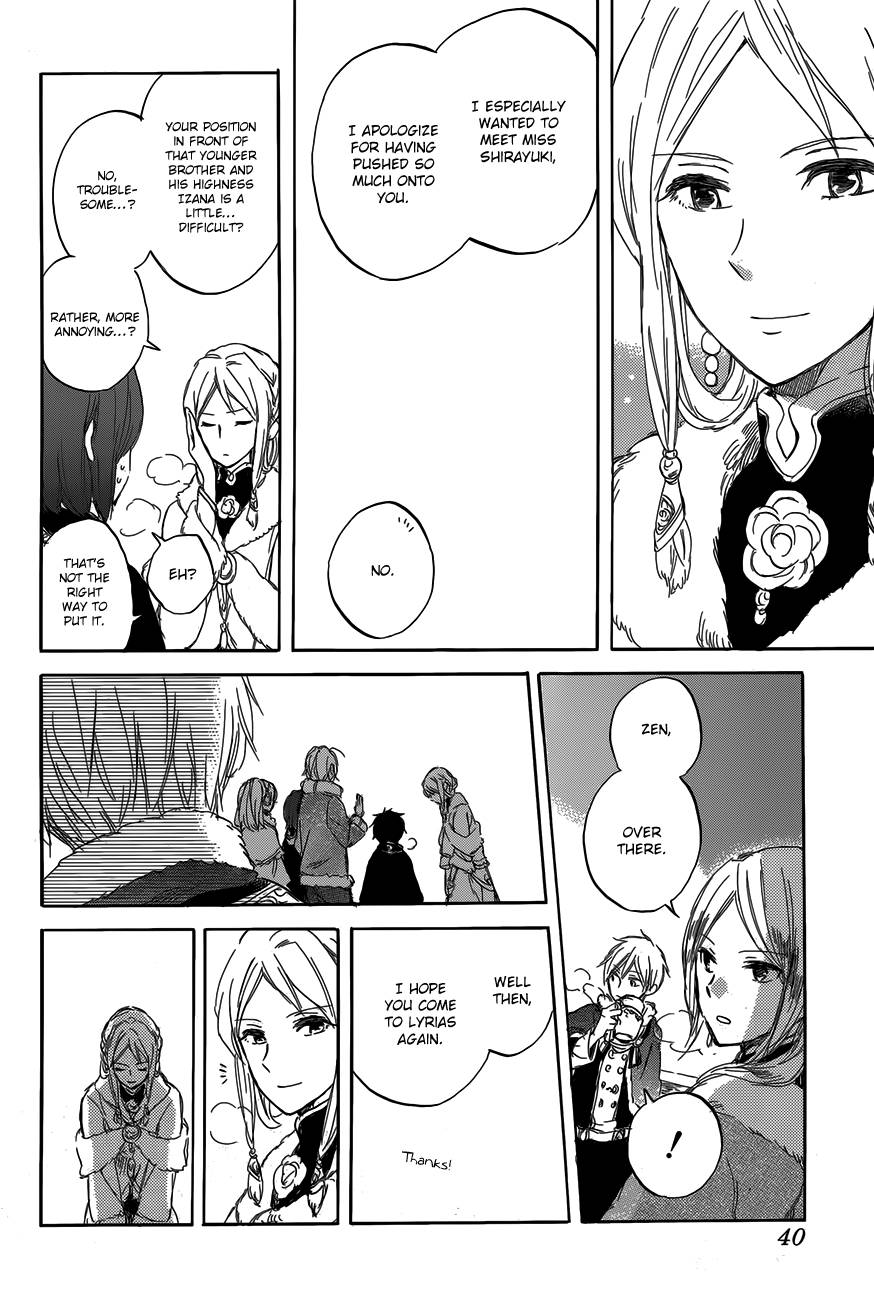Akagami no Shirayukihime chapter 40 page 22