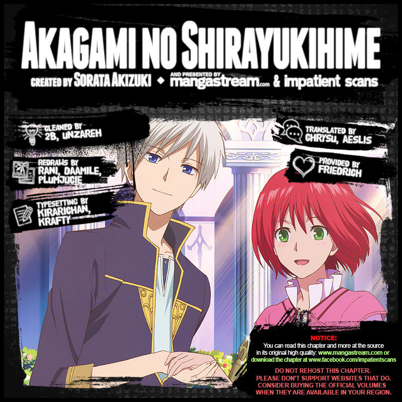 Akagami no Shirayukihime chapter 97 page 1