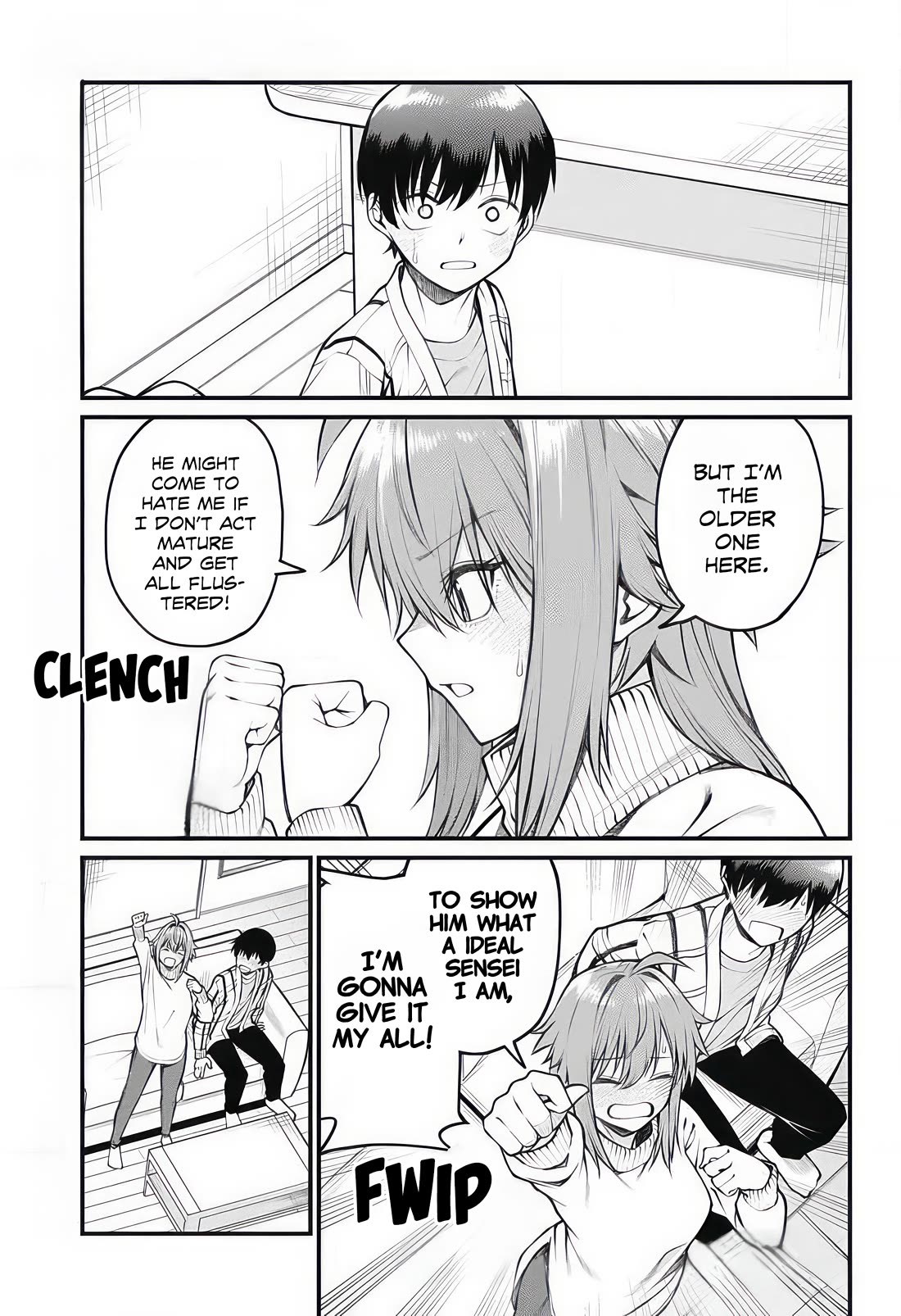 Akanabe-sensei Doesn't Know about Embarrassment chapter 10 page 9
