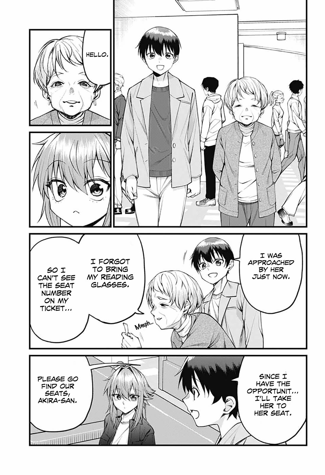 Akanabe-sensei Doesn't Know about Embarrassment chapter 21 page 5