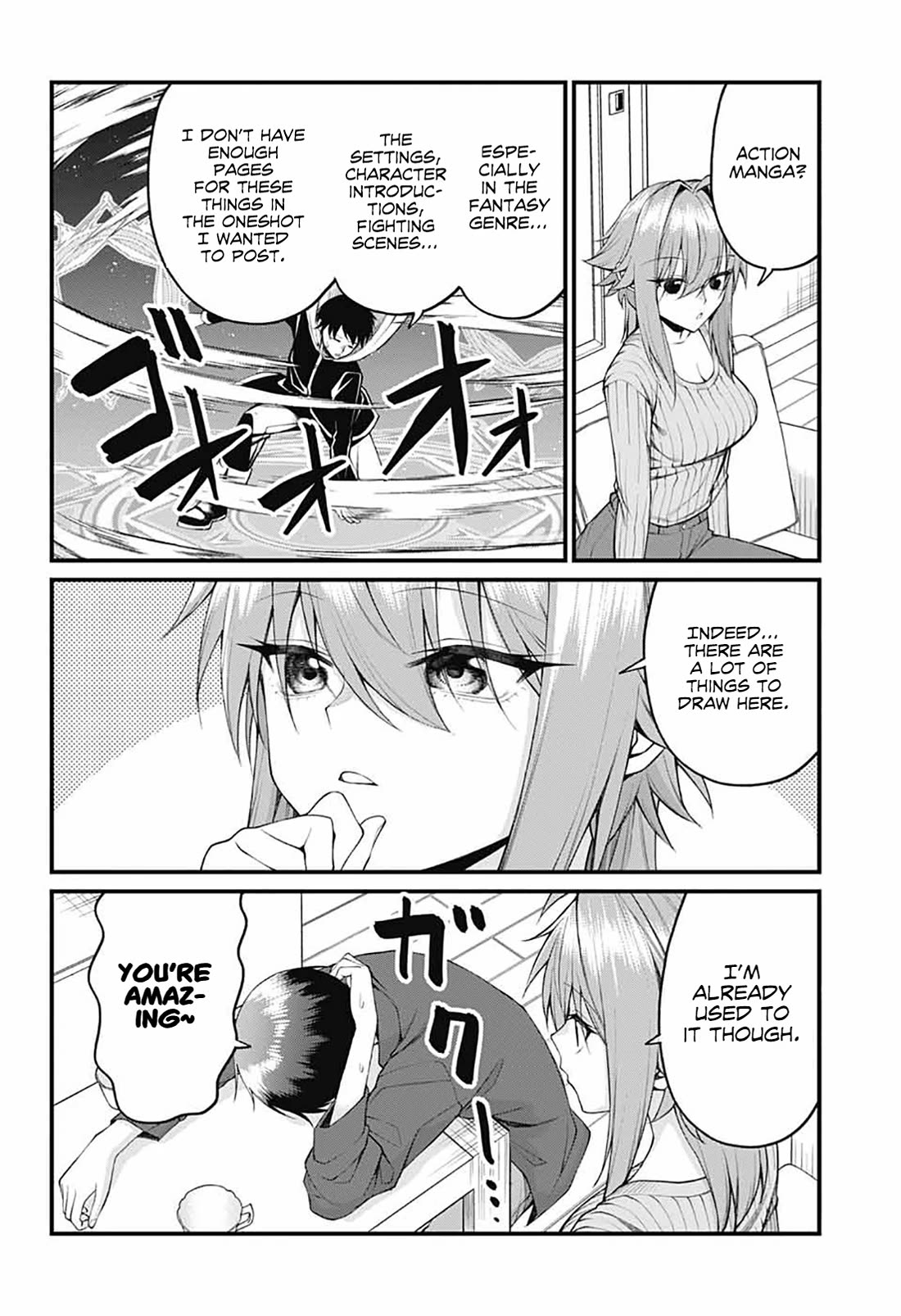 Akanabe-sensei Doesn't Know about Embarrassment chapter 25 page 2
