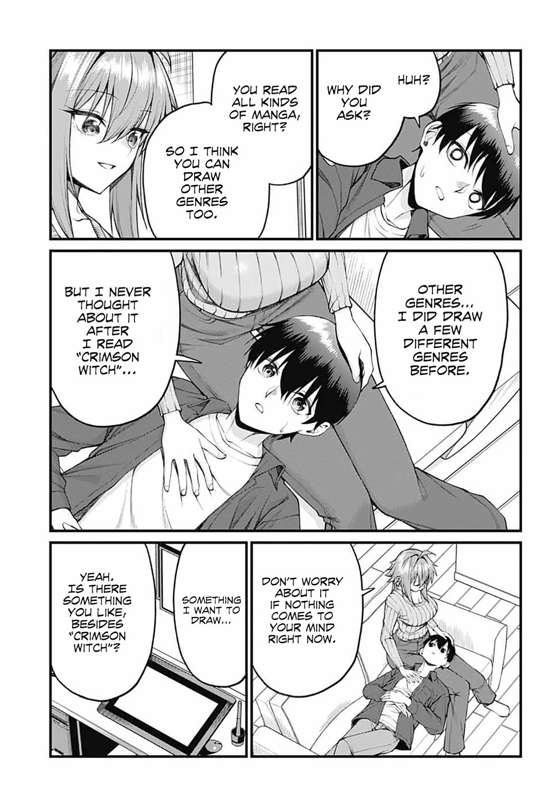 Akanabe-sensei Doesn't Know about Embarrassment chapter 25 page 7