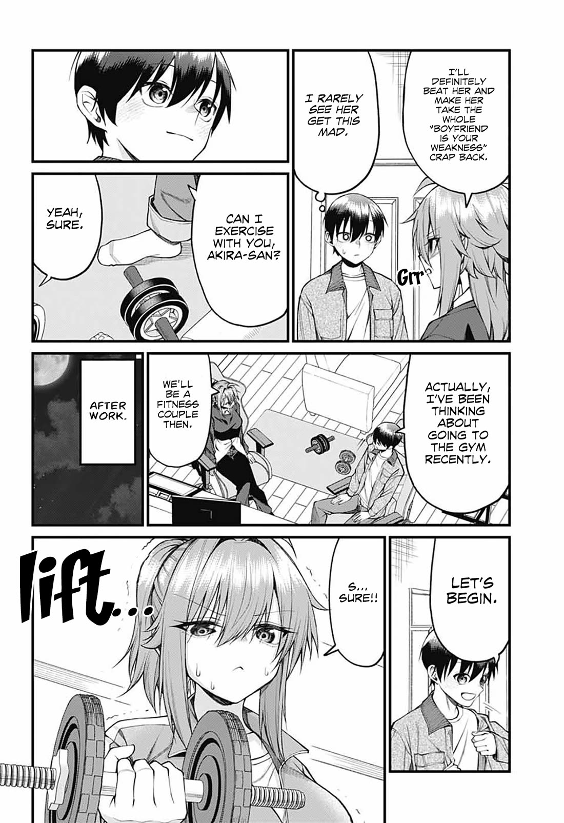 Akanabe-sensei Doesn't Know about Embarrassment chapter 26 page 8