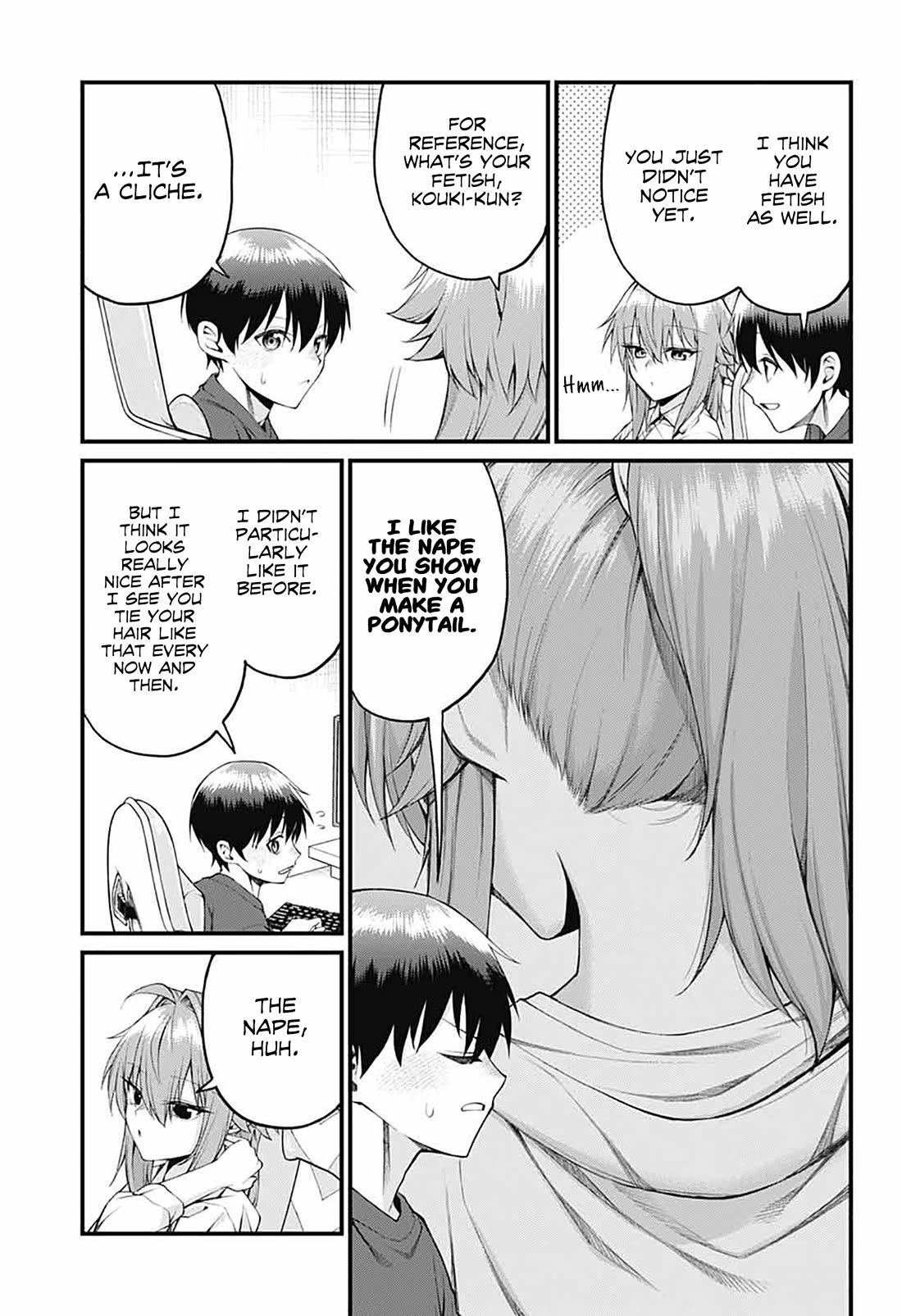 Akanabe-sensei Doesn't Know about Embarrassment chapter 27 page 3