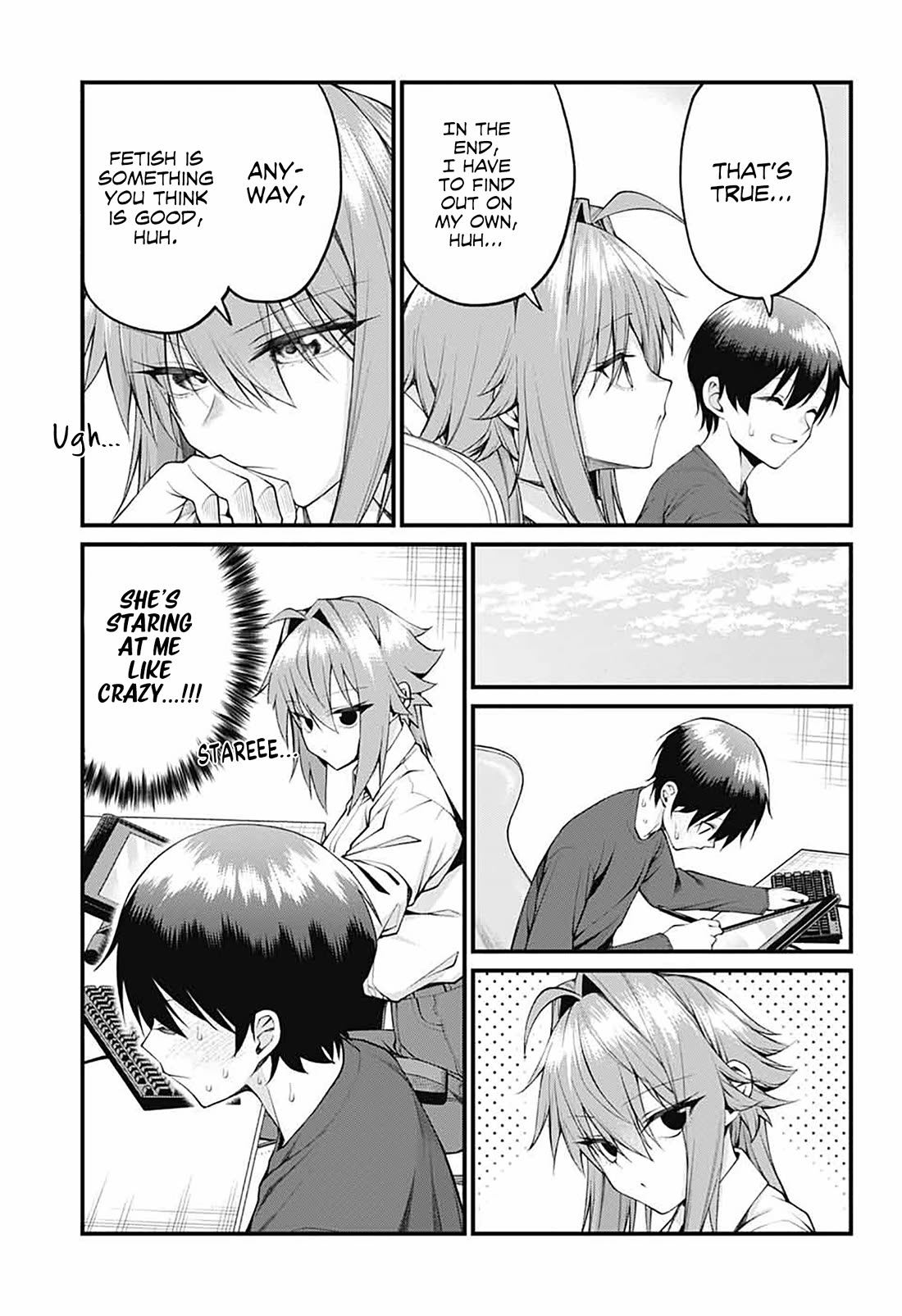 Akanabe-sensei Doesn't Know about Embarrassment chapter 27 page 9