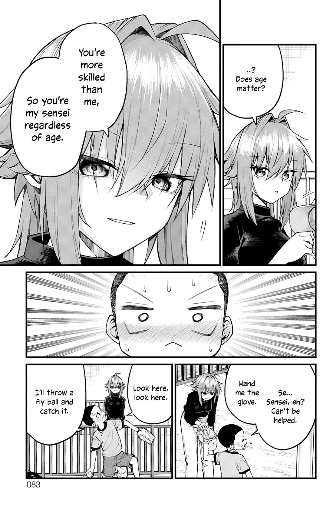 Akanabe-sensei Doesn't Know about Embarrassment chapter 29 page 8