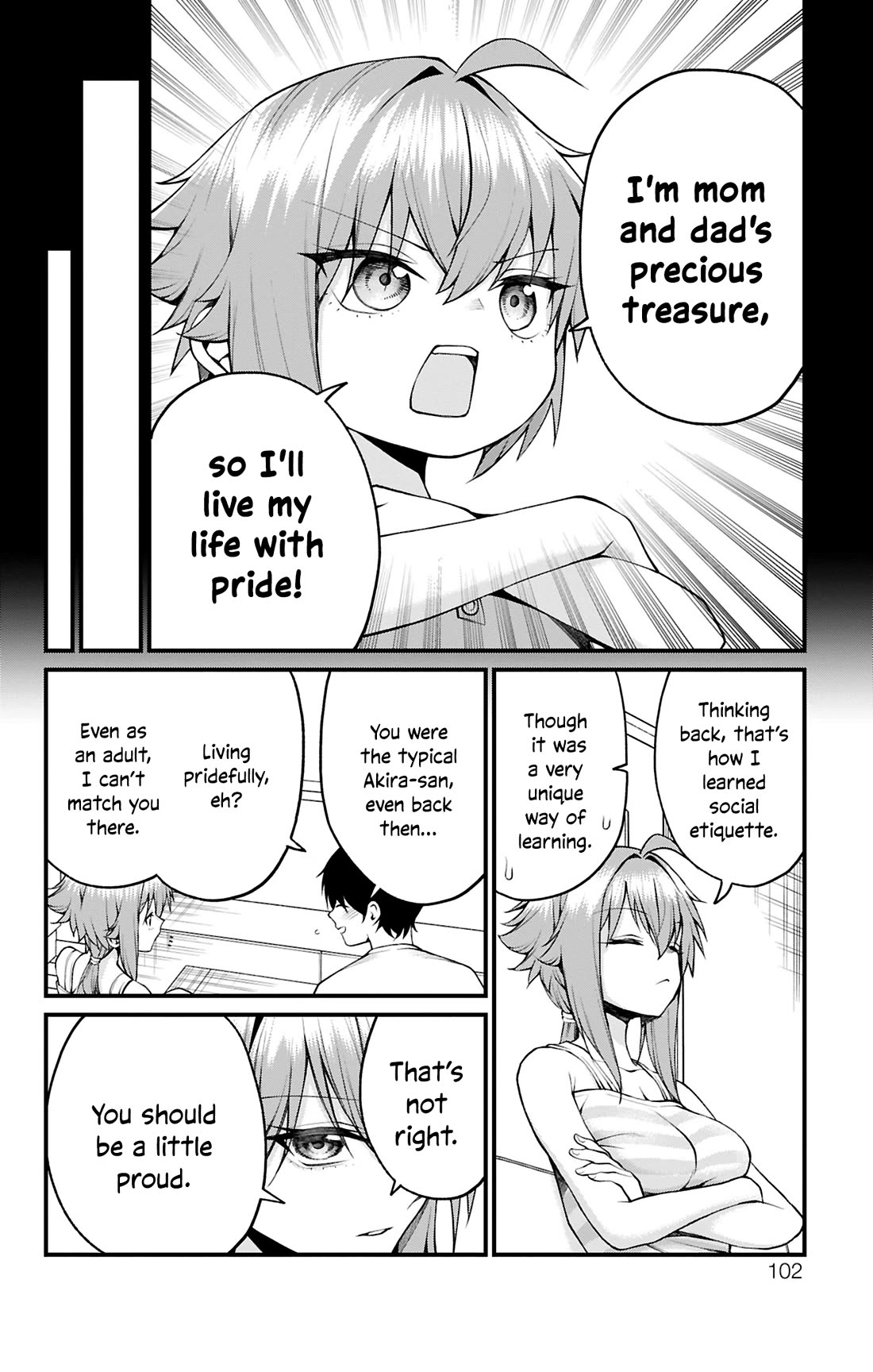 Akanabe-sensei Doesn't Know about Embarrassment chapter 30 page 12