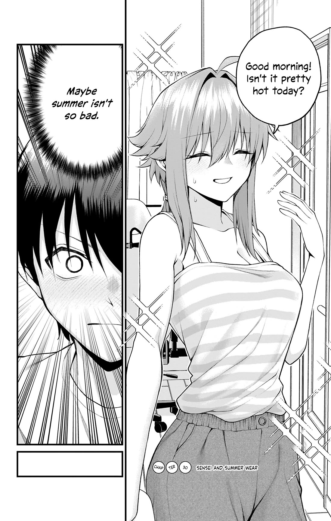 Akanabe-sensei Doesn't Know about Embarrassment chapter 30 page 2