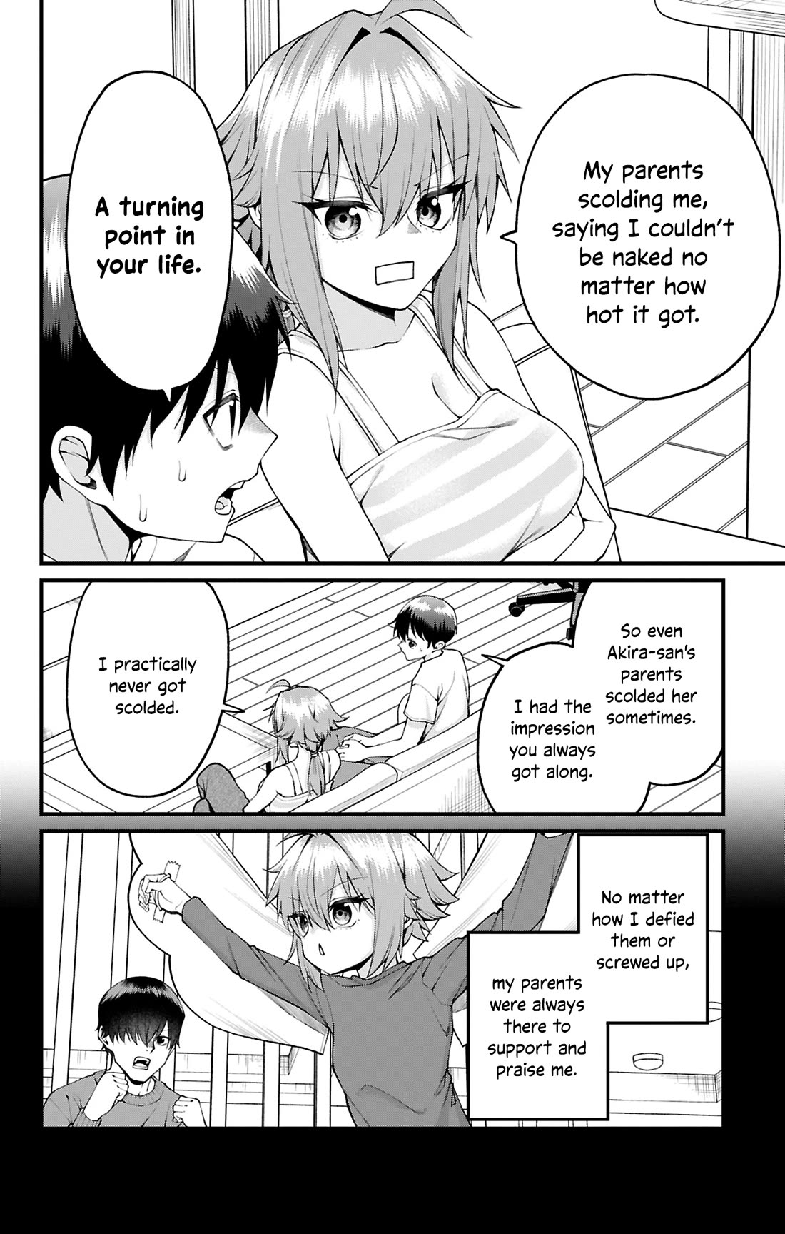 Akanabe-sensei Doesn't Know about Embarrassment chapter 30 page 4