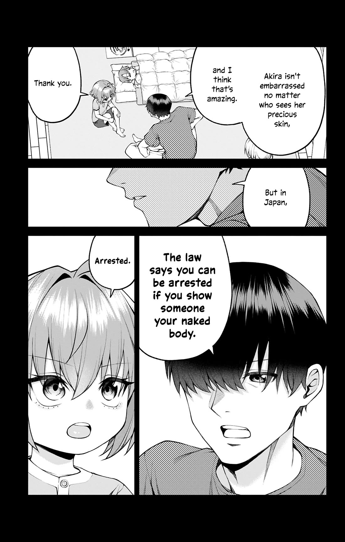 Akanabe-sensei Doesn't Know about Embarrassment chapter 30 page 7