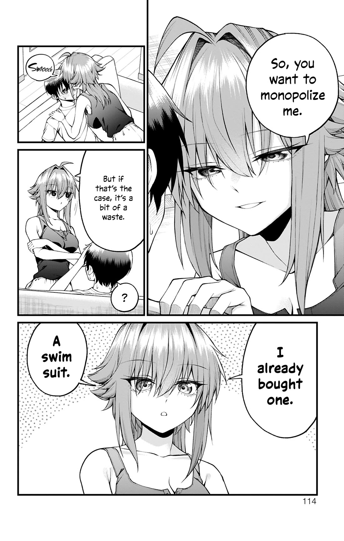 Akanabe-sensei Doesn't Know about Embarrassment chapter 31 page 10