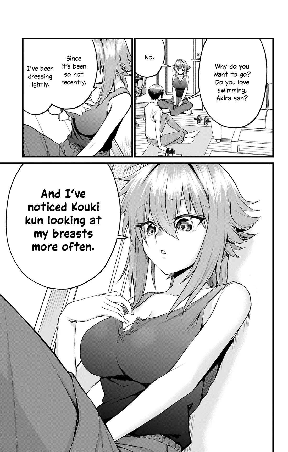 Akanabe-sensei Doesn't Know about Embarrassment chapter 31 page 3