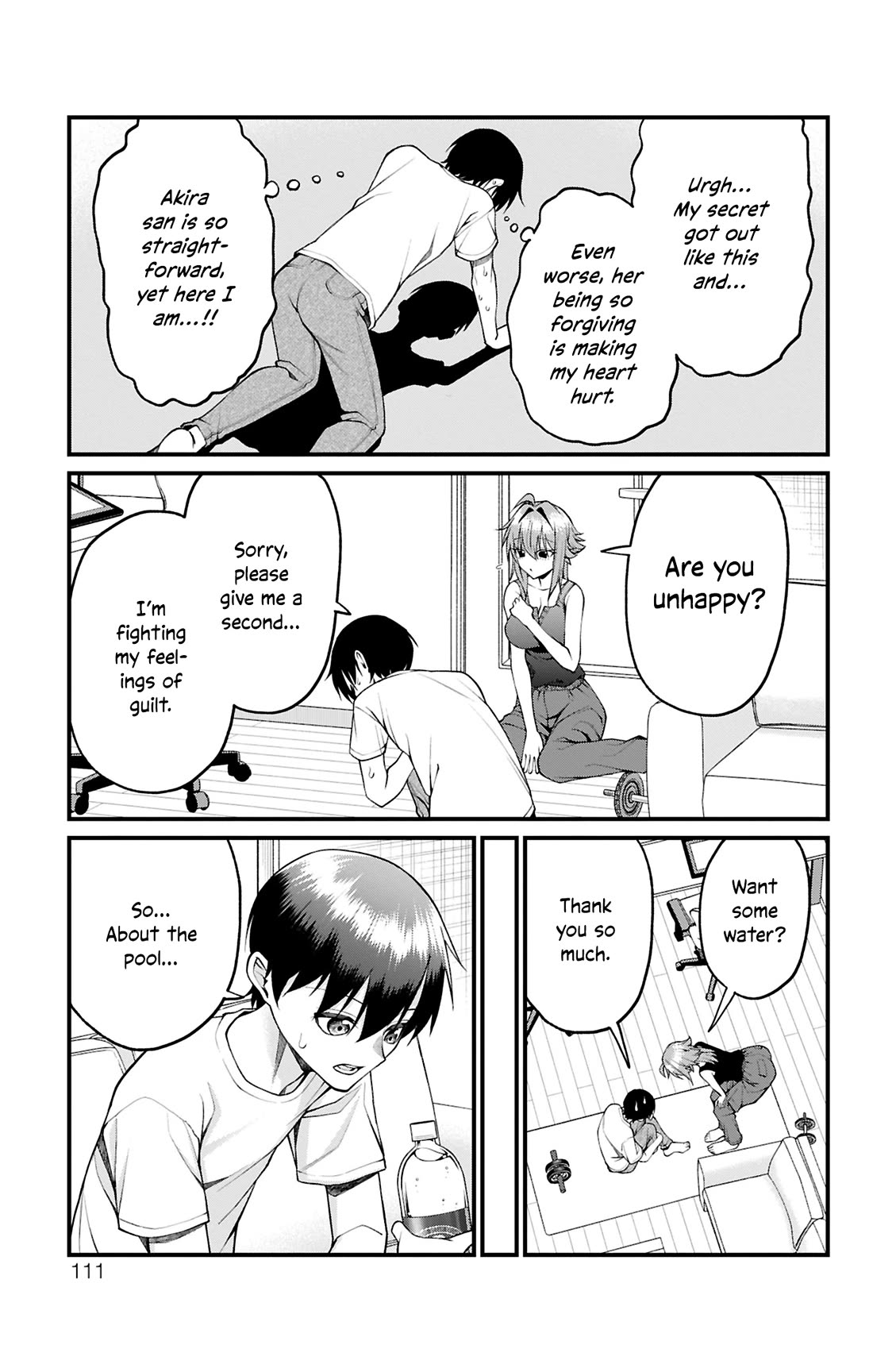 Akanabe-sensei Doesn't Know about Embarrassment chapter 31 page 7