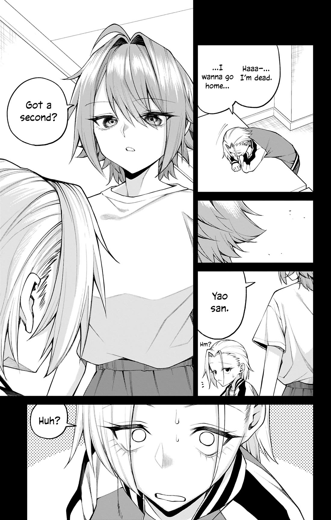 Akanabe-sensei Doesn't Know about Embarrassment chapter 32 page 13