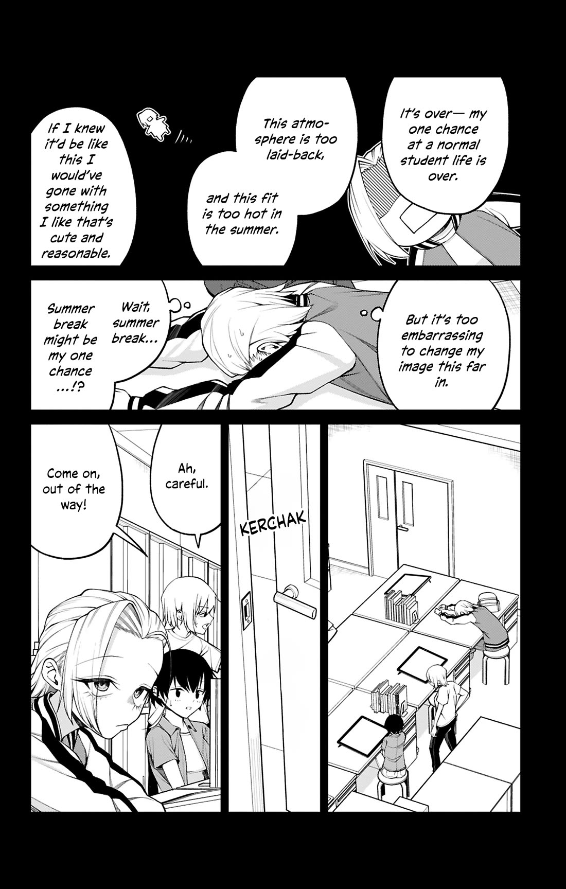 Akanabe-sensei Doesn't Know about Embarrassment chapter 32 page 4