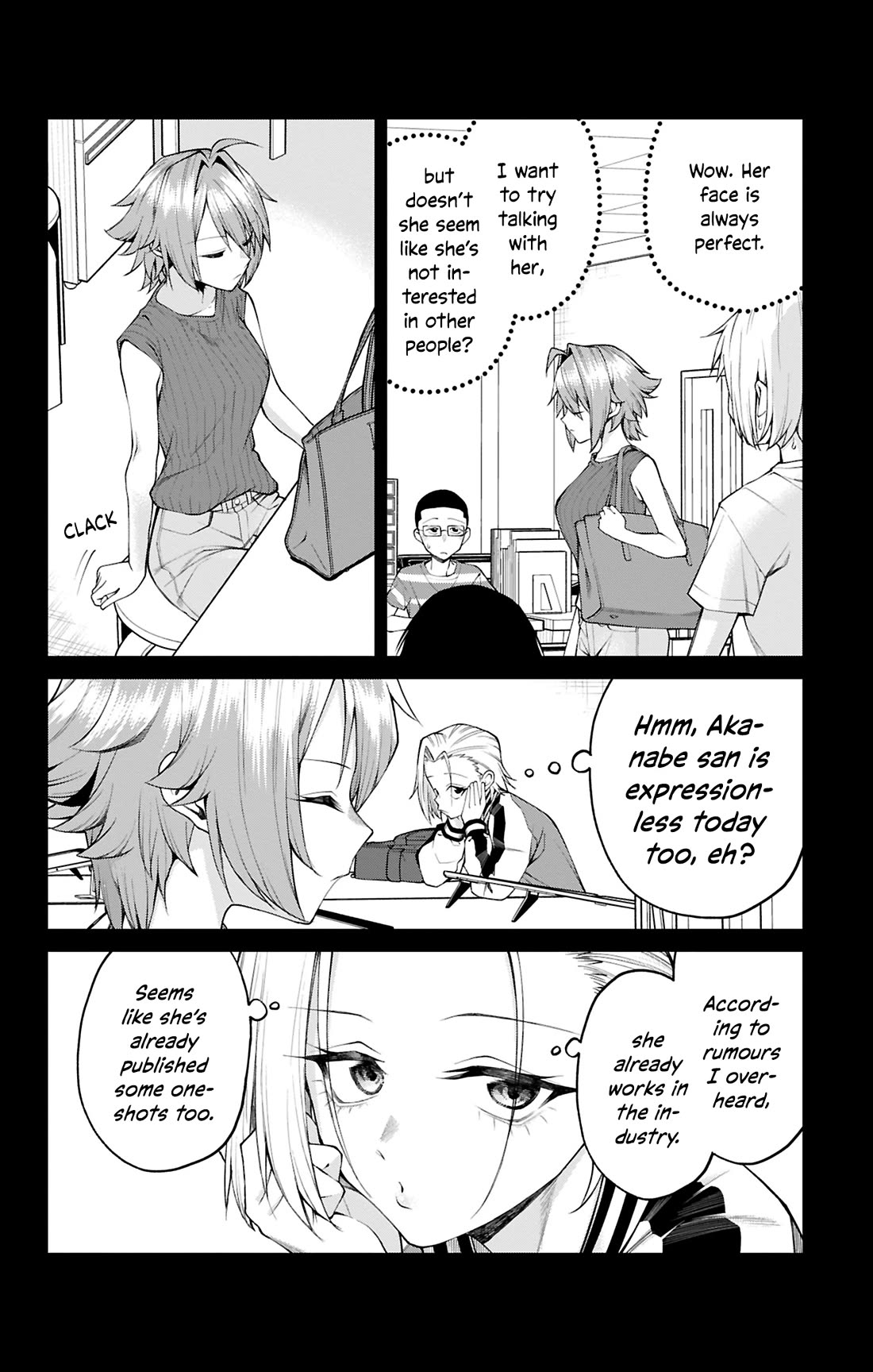 Akanabe-sensei Doesn't Know about Embarrassment chapter 32 page 6