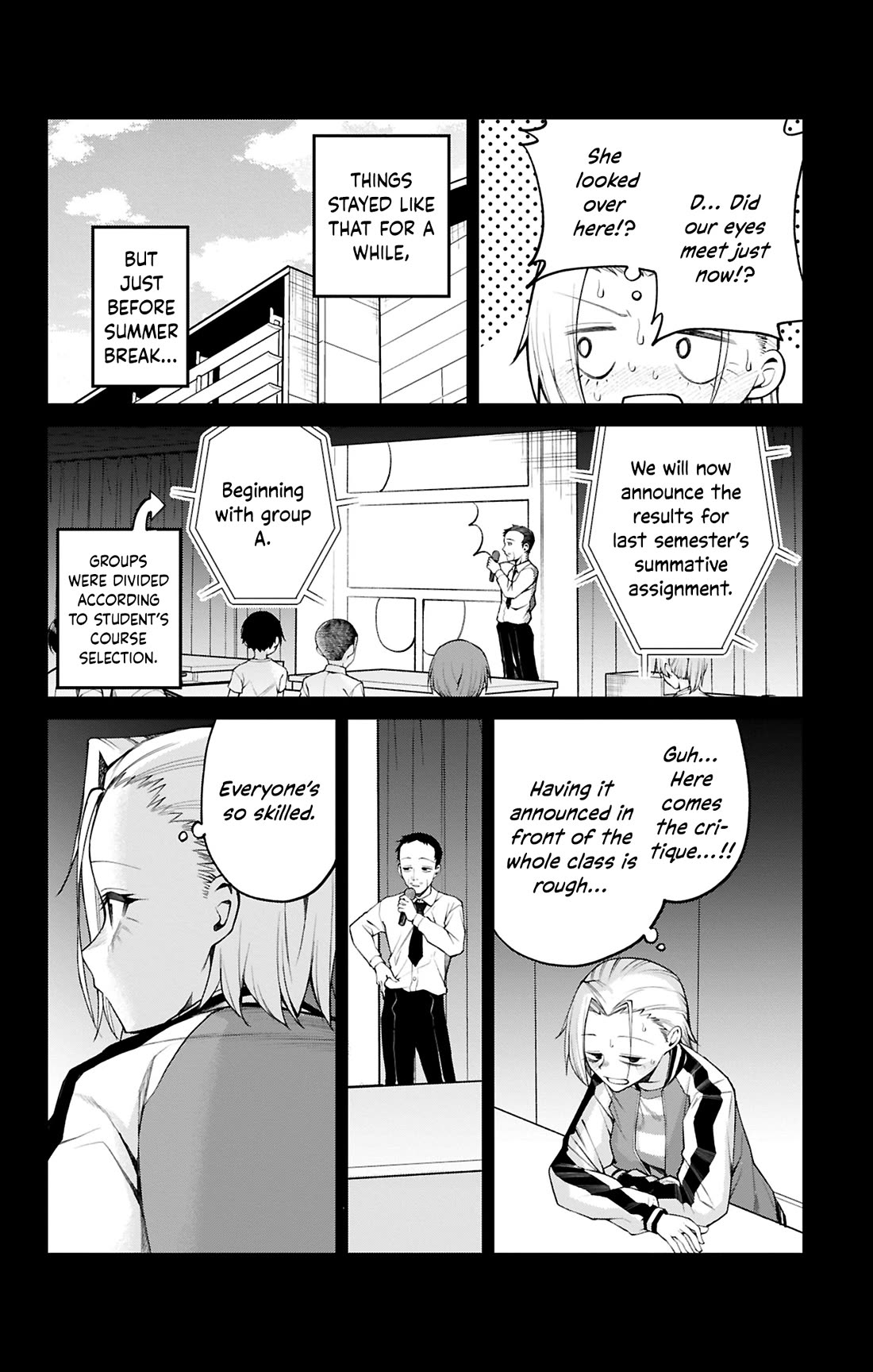 Akanabe-sensei Doesn't Know about Embarrassment chapter 32 page 8