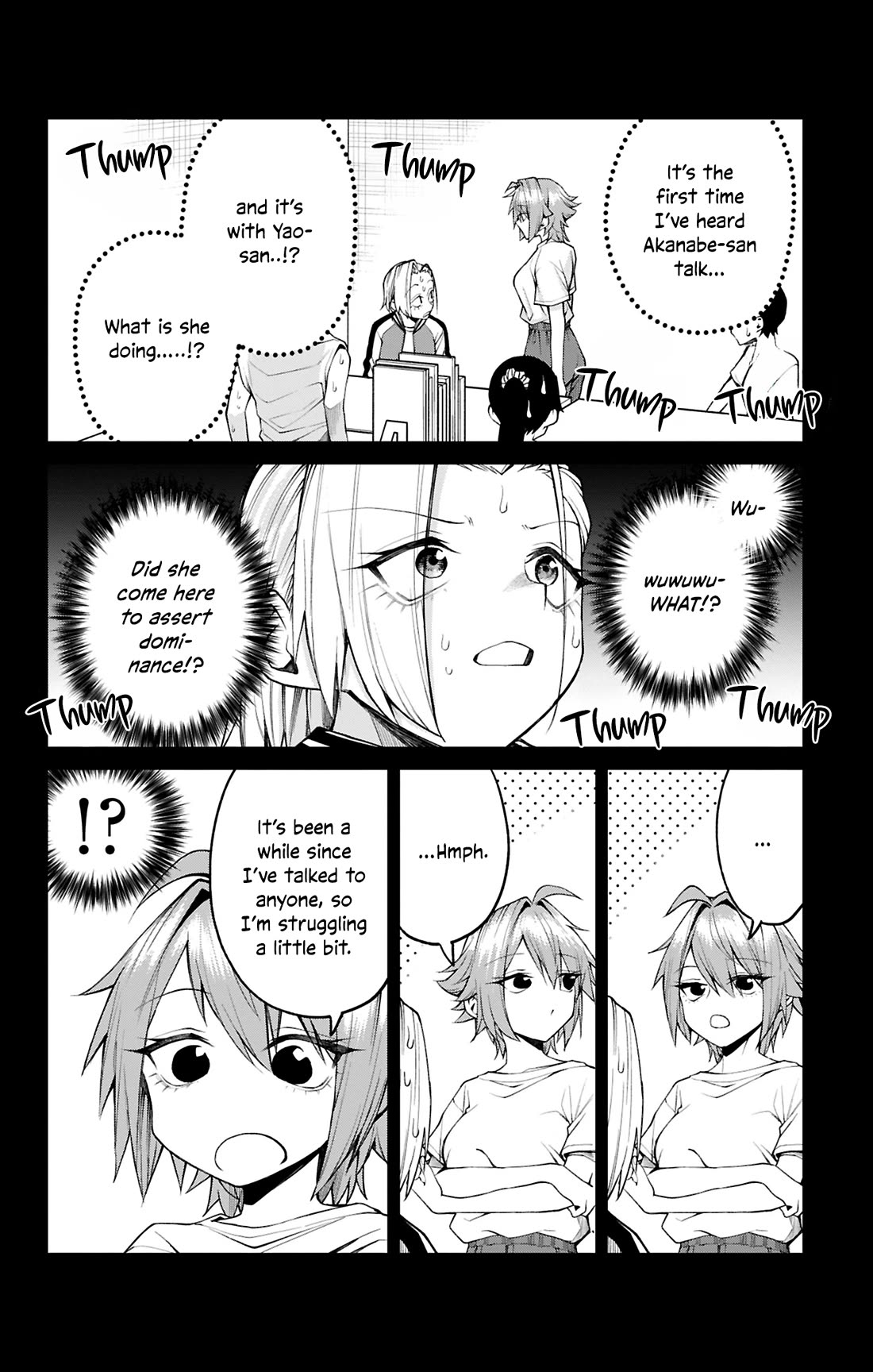 Akanabe-sensei Doesn't Know about Embarrassment chapter 33 page 2